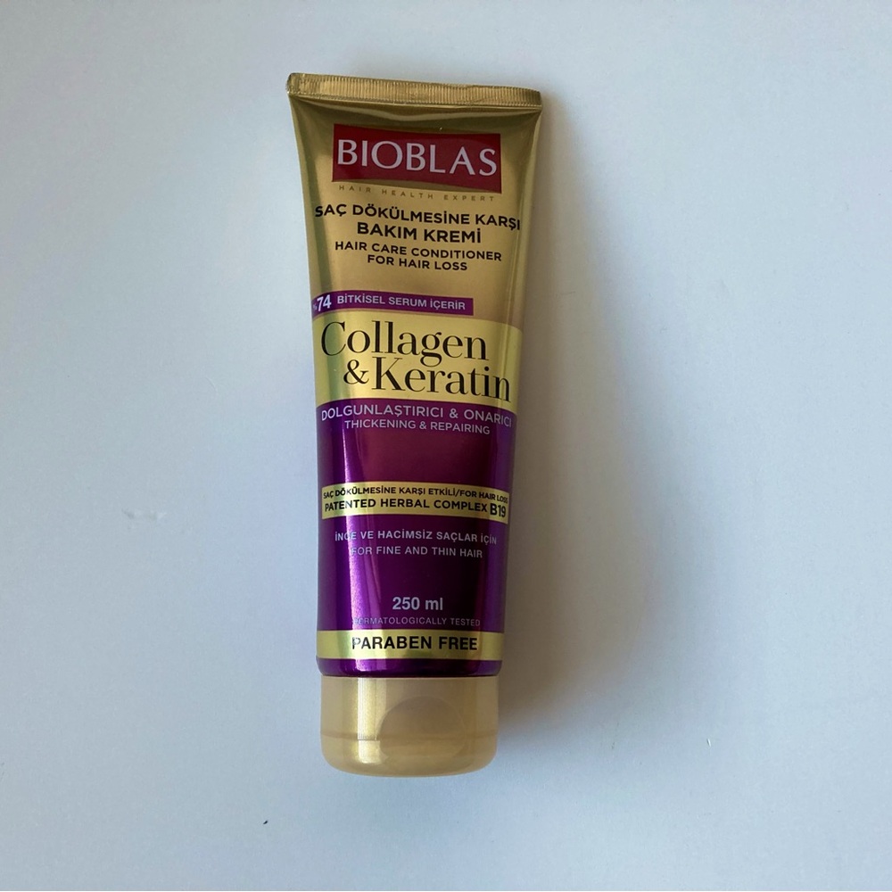 Bioblas Collagen & Keratin Hair Conditioner Hair Loss 8.4 oz 250 ml